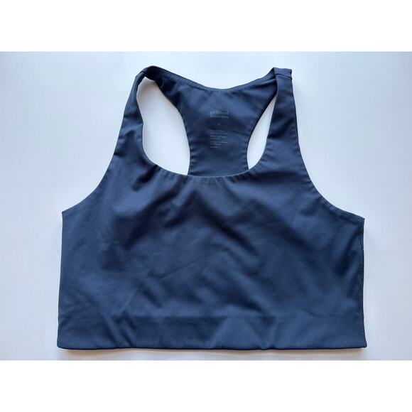 Girlfriend Collective Paloma Compression Bra in Navy Blue Size XL - Picture 4 of 9